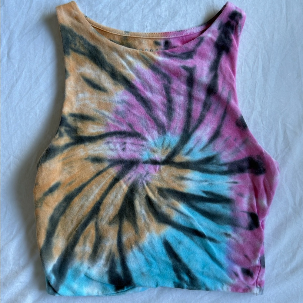 Aeropostale Multicolor Tie-Dye Tank Top